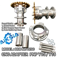 [CNC ADAPTER PNP Y15 / Y16] UNTUK ALLOY HUB ALLOY HUB PNP MASUK Y15 / Y16 BUSH ADAPTER CNC HUB ALLOY