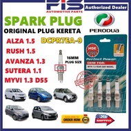 FIS Spark Plug Toyota Avanza F601 F602 DVVT Rush F700 Perodua Myvi Old 1.3 1.5 Lagi Best Alza DCPR7E