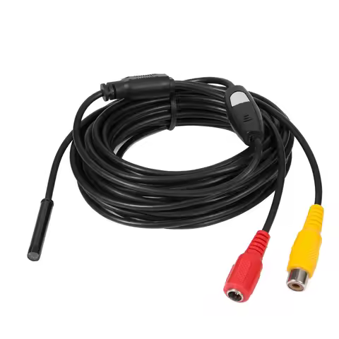 10mm 5.5mm AV Endoscope PAL CMOS Borescope Inspection Camera
