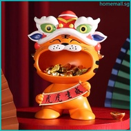 HO Resin Tiger Statue Nordic Figurine Snacks for Key Candy Container Sundries Stora