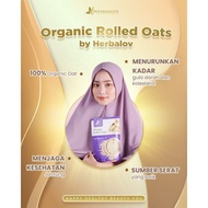 Organic Rolled Oats by Herbalov 200gr | Organic Rolled Oats | Whole Oat | Oat Cereal | Healthy Break