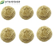 MIOSHOP Solder Tip Cleaning Brass Wire, Brass Durable Soldering Tip Cleaner Set, Easy to install Stu