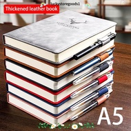 LUCKYSTOREGOODS A5 Notebook, Ultra-Thick Thickened With Pen Insert Notepad, High Quality PU Leather 