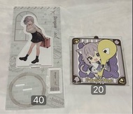 Hololive 白銀諾艾爾立牌&貓又小粥杯墊