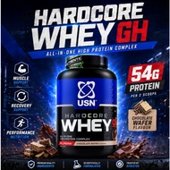 USN Hardcore Whey gH 1.8kg Muscle Builder With High Protein & Creatine Tribulus Whey Protein