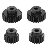 4pcs Metal 18T 19T 23T 24T Pinion Gear Moter Gear for Tamiya TT01 TT02 TB02 TA05 RC Car Upgrade Part