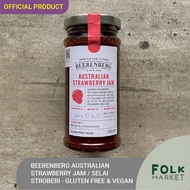 Beerenberg Australian Strawberry Jam/Strawberry Jam 300 gr - Gluten Free &amp; Vegan