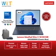 Lenovo IdeaPad Slim 3 161IH10R 83K5000WMJ /83K5000XMJ (Intel Core 5 210H/16GB-24GB RAM/512GB SSD/16"