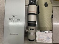 [保固一年] [高雄明豐] 公司貨95新 Canon EF 400mm F5.6 L U S M 便宜賣 [I0710]