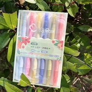 Warna Gula-gula Comel Dua Petua Penyerlah Pen Set Penyerlah Kawaii Penanda Pen Manga Alat Tulis Pela