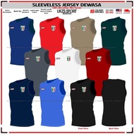 LIKZS X Kuching City FC Sleeveless Jersey DX1 By LSE Training Microfiber Lightweight  Football Futsa