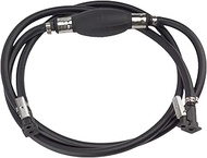 Boat Marine 5/16 8MM 7.5 FT 5008609 Fuel Line Kit with Rubber Primer Bulb Steel Hose Clamps and Conn