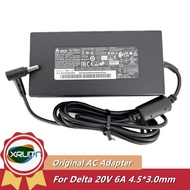 New Genuine Delta ADP-120VH D 20V 6A 120W AC Adapter Charger For MSI GF63 Thin 11SC-430CA Gaming Lap