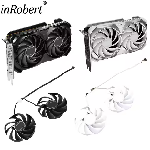 87MM PLD09210S12HH RTX4060 Video Card Fan For MSI RTX 4060 VENTUS 2X Balck / White Replacement Graph