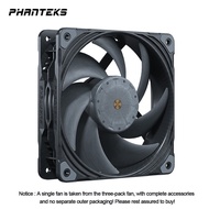 Phanteks T30 120มิลลิเมตรแรงดันลมสูงเกรดอุตสาหกรรมพัดลมระบายความร้อน Vapo แบริ่ง4pin PWM 3000รอบต่อน