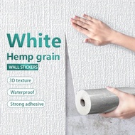 1 Roll Self-Adhesive Diatom Mud Wallpaper, Washable Textured Surface, Easy Match Seam-Free Renovatio