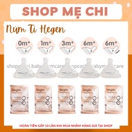 HEGEN Milk Bottle Nipples No. 0/1/2/3/Y Cut (Separate Set Box of 2 Nipples) genuine super soft for K