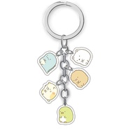 🇸🇬 [SG STOCK] Sumikko Gurashi Series Handmade Custom / Personalised Keychain Name Acrylic Charm Doll Key Ring