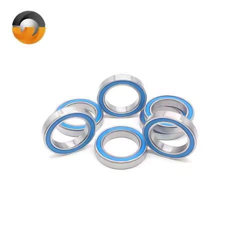 10PCS 6805 2RS Bearing 25*37*7 mm ABEC-7 Metric Thin Section Ball Bearings Blue Sealed 6805RS 61805R