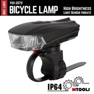 Boruit Bike Light YHX-2070 - USB Charging Headlight Flashlight - Multifunction Ultra Bright - Bicycl