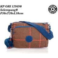 Tas Wanita import Kipling Selempang Original 12969 - Orange Biru