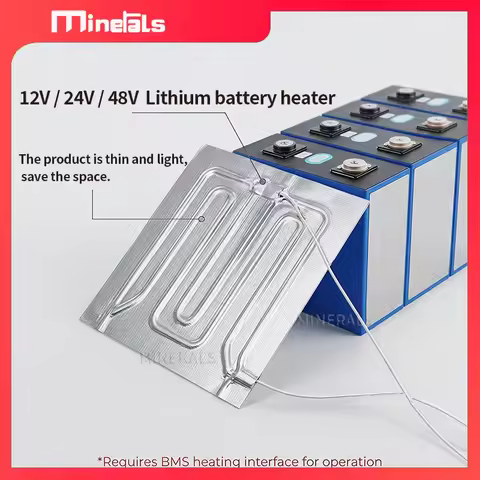Battery Heater 24V 48V 12V BMS Heater Isolating Protection 280x170mm 280x200mm 200x210mm 200x170mm C