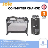 ✅E-TAX✅  พร้อมส่ง (ของแท้💯) Joie Commuter Change เตียงนอนเด็ก เปลนอน เตียงแบบมีที่กั้น ปรับได้ 2 ระด