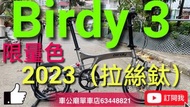 行貨 birdy  Birdy3 Birdy3 Standard 9速  限量色（GRAPHITE）  拉絲鈦 。 Birdy  🧨優惠🧨黎喇！🎉🎉🎉🥇🥇🥇