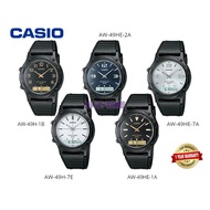 AW-49H AW-49HE Men Rubber Digital Analog Watch WR50M AW-49H-1B AW-49HE-1A AW-49HE-2A AW-49HE-7A AW-4