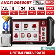 【Ship From Malaysia】ANCEL DS600BT OBD2 Car Diagnostic Tools ECU Coding Bi-direction Control IMMO 34+