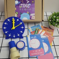 Time Clock + Stamp Set Round (Randomly post)