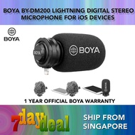 BOYA BY-DM200 Stereo Cardioid Condenser Microphone (For iP Devices)