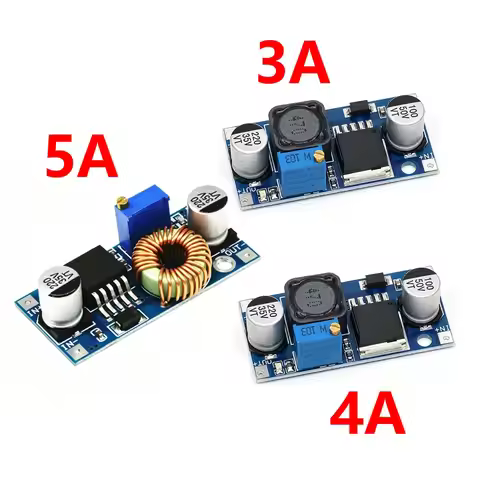 1pcs Adjustable DC To DC LM2596 LM2596S XL4015 Buck Boost Module 3A 4A 5A Step-down Power Supply Reg