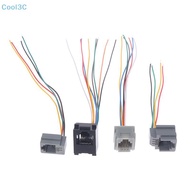 Cool3C 5PCS 616E 623k 616M 641D RJ11\RJ12\RJ45 Female Socket for Internet Phone With Cable 15cm HOT