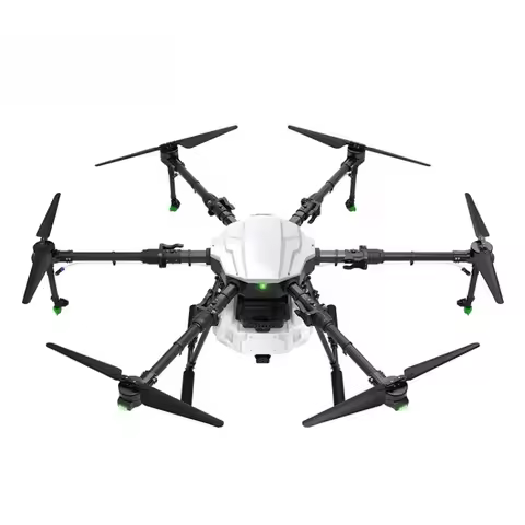 Complete agricultural spray drone 10kg 6-axis folding X6 power system