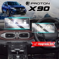 Proton X90/X70 Tempered Screen Protector S70 Infotainment & Meter Tempered Glass Screen Protector