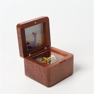 Music Box Photo Kotak Musik Kayu Sankyo Original - Wooden Photo Music Box Maple Wood Birthday Gift
