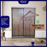 🚚 FREE DELIVERY Wardrobe Sliding Door (5ft X 7ft) – D' Nest Furniture