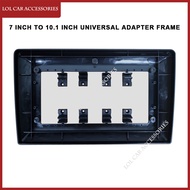 7 Inch To 10.1 Inch Universal Adapter Frame Car Radio Stereo Android GPS MP5 Player Transparent Fascia