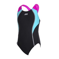 ZOGGS Girls Splice Superback Swimsuit