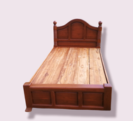 เตียงนอน เตียง เตียงนอน 3.5 ฟุต เตียงไม้ เตียงเต้าเตียงไม้สักแท้100% ไม้สักคัดเกรดอย่างดี แข็งแรง ทนทาน สวยงาม เจ้าเก่า เจ้าเดิม