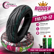 Rudder TL 100/90-12, 110/90-12, 110/70/12, 120/70/12, 130/70/12, 110/90-10, 120/90-10, 100/90-10
