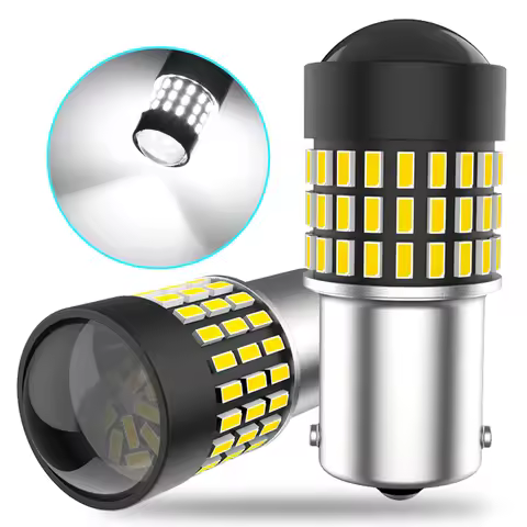 2pcs P21W 1156 BA15S 5008 7506 R5W R10W LED Canbus For VW Passat B5 B5.5 B6 CC Golf mk3 mk4 mk5 mk6 