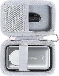 khanka Hard Travel Case Replacement for Anker MagGo Power Bank for Apple Watch, 10000mAh Compact Bat