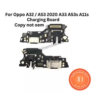 Charging Board Mic Port Dock Connector Parts For Oppo A32 / A53 2020 A33 A53s A11s