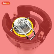KegLand New Replacement Keg Lid with PRV , Silicon O-ring ，Corny Oval Beer Home Brewing