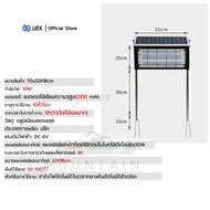 ISWEEP โคมไฟนักฆ่ายุงพลังงานแสงอาทิตย์แบบตั้งพื้นครอบคลุม 500 ตารางเมตรสามารถใช้งานได้หลายฉากโดยไม่ต