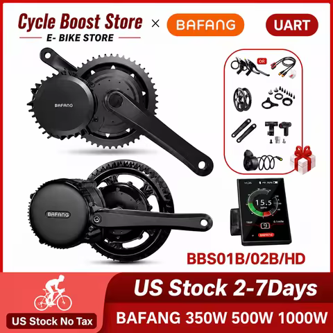 BAFANG UART 48V1000W BBSHD 68MM 100MM Mid Drive Motor Kit Powerful Engine 8Fun Electric Bike Motor C