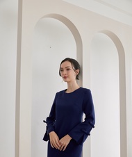 kade.bkk | เดรสกึ่งทางการ รุ่น Lilly Dress เดรสสั้น ดีเทลโบว์ (KAD70)