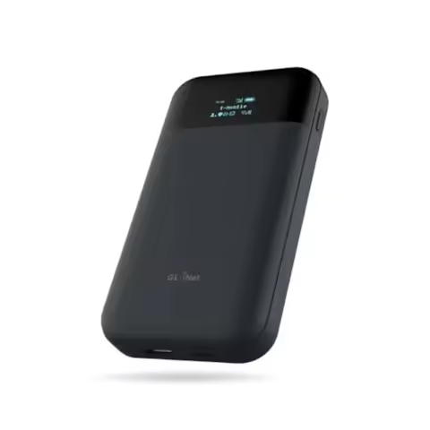 GL-E750V2 MUDI 4G LTE Portable Wi-Fi Hotspot for Travel Mobile Hotspot Device with OpenWrt OpenVPN W